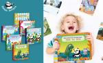 Preschool Alphabet Shape Number Early Learning Flash Cards Wipe Clean Pen