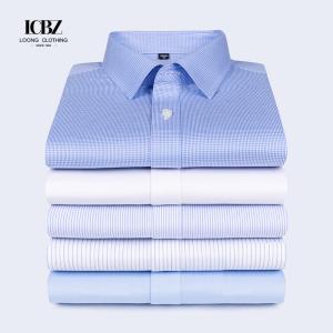 Wholesale Men's Dress Shirt Spanish Style 100% Cotton DP Ready-made No Ironing Needed Custom Fit from china suppliers