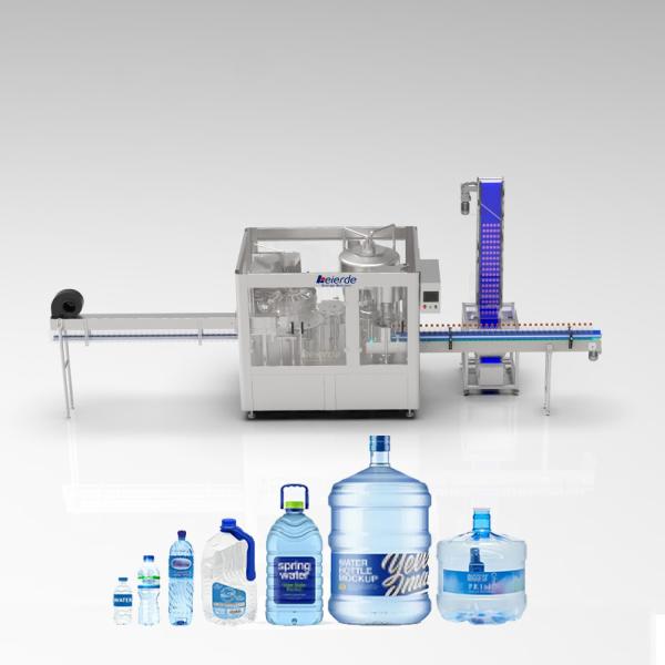 2700 KG Full Automatic Liquid Bottle Water Filling And Capping Machine