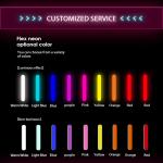 Custom Neon Sign in Tea Green Color Temperature CCT OEM Drop Shipping Party