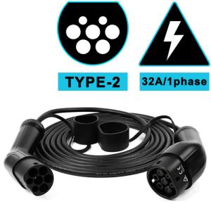 Wholesale Long Type 2 To Type 2 EV Cable 7.4kW from china suppliers