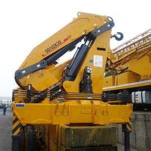 Wholesale SQ10ZK3Q 10T Knuckle Boom Truck Crane With Dongfeng 6*2 10T Folding Arm from china suppliers