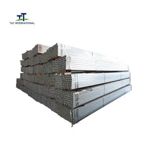 Wholesale Scaffolding Welded Pre Galvanized Steel Square Tubing Cold Rolled Non Secondary from china suppliers