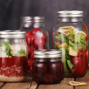 Wholesale 150ml 250ml 380ml White Glass Jars For Food glass Packaging ,all kinds of food from china suppliers