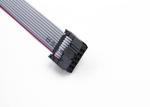 Custom 10 Pin Flat Ribbon Cable , 2.54 mm 10 Way Idc Ribbon Cable Assembly