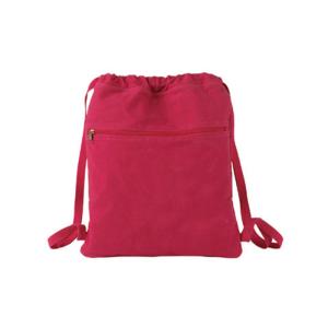 100% Canvas Drawstring Backpack Personalized Drawstring Backpack