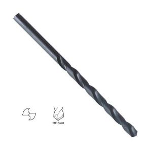 Wholesale DIN340 Long Type High Speed Steel Twist Drill Bits For Metal Black Oxide from china suppliers