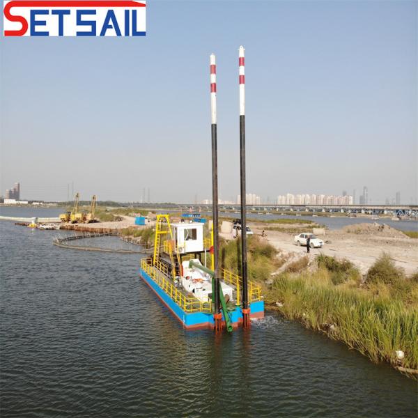 Diesel Power Type Cutter Suction Hydrocyclone Set Sail Hydraulic Dredger