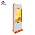 Multifunctional Floor Standing 3840*2160P Train Station Digital Signage WIFI