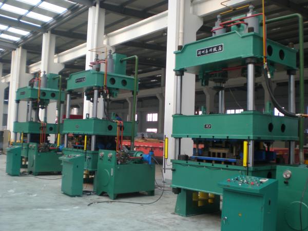 Metal Forming Four Column Hydraulic Press 500 Ton Servo System Electric Power