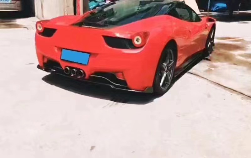 For Ferrari 458 Carbon Fiber Body Kit 458 Carbon Fiber Front Lip Diffuser Spoiler Body Kit