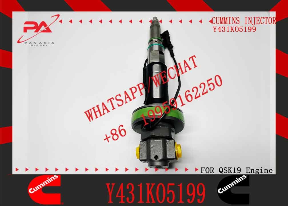 Original NEW 4955526 4955526PX Y431KO5194955526NX 4955526RX FUEL INJECTOR Diesel Nozzle Used on QSK18 QSK39 QSK50 ENGINE