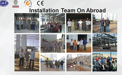 Steel Frame Construction Prefabricated Workshop Metal Building
