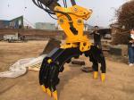 Excavator 360Rotating Hydraulic Type Log Grapple for 20Ton PC200 Excavator High