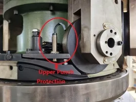 Automatic Lubrication Hig Speed Tablet Press Muti Taps Tooling Press