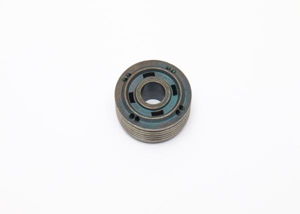 Wide groove sintered metal parts piston assemble PTFE bands for car shock