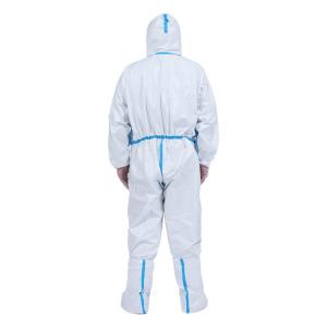 Wholesale Lightweight Disposable Isolation Gowns White Disposable Coveralls from china suppliers