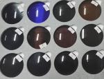 Sunglass Uv400 Protection Lenses , Tinted CR39 1.499 Custom Sunglass Lenses