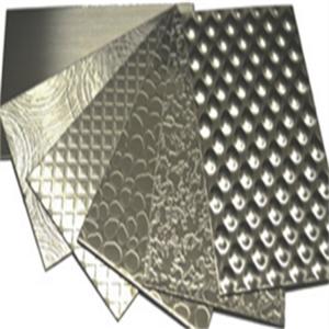 Wholesale 0.3mm Embossed Stainless Steel Sheet With Mill Edge Length 1000mm-6000mm from china suppliers