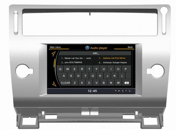 Ouchuangbo car audio 3D GPS navigation Citroen C4 S100 platform 3G Wifi radio