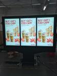 85 65 55 43 inch outdoor lcd screen advertising display screen kiosk digital