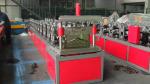 Metal Building Ridge Cap Roll Forming Machine 11 Stations PLC Control