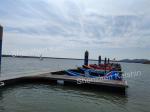 Aluminium Alloy Floating Dock Pedestal Flooring Yacht Berth Marina Gangway