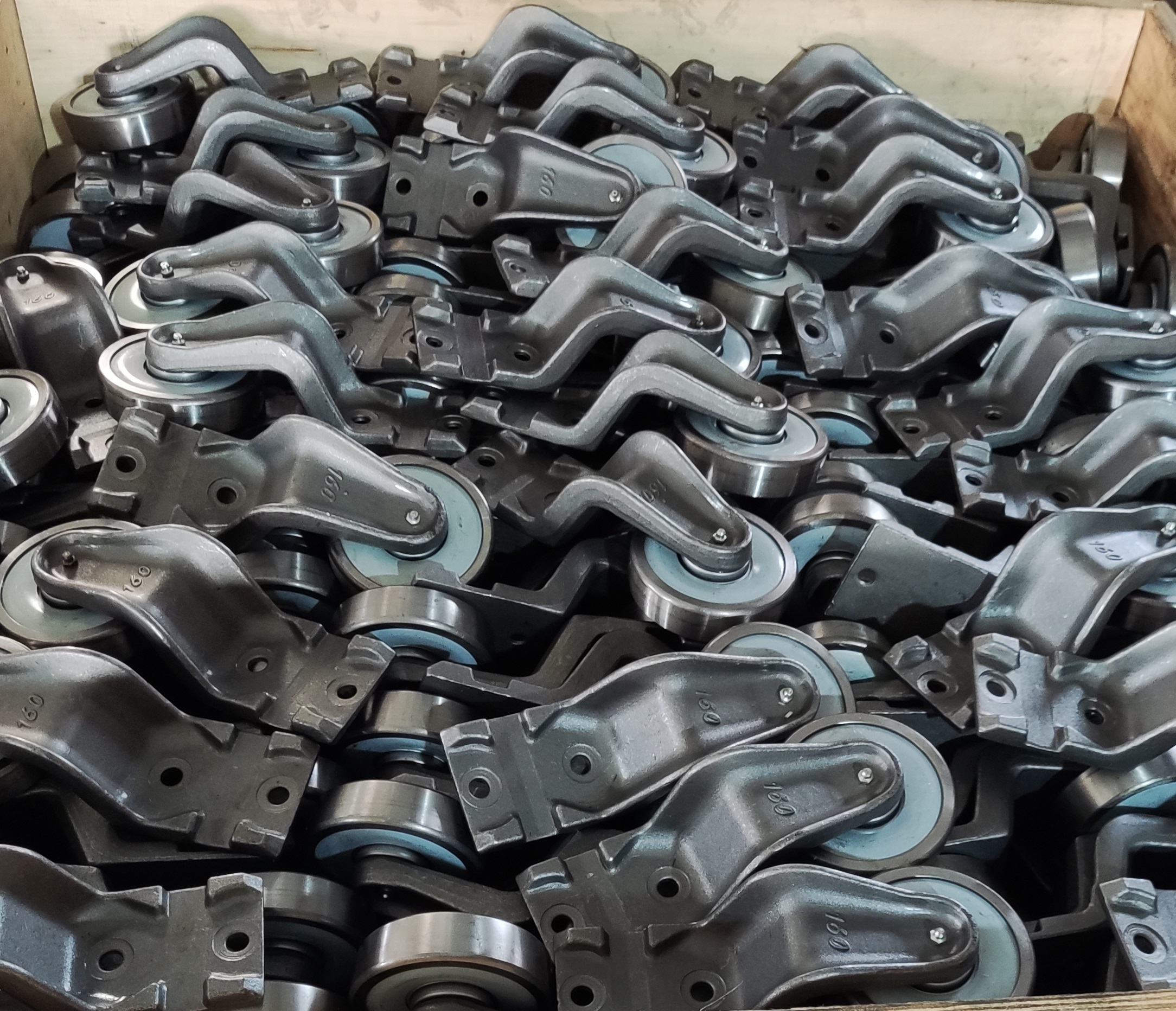 X678 X348 X458 Overhead Conveyor Trolleys High Strength Corrosion Resistant