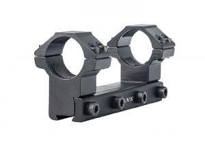 China Military Style Quick Release Rings For Picatinny Rail , Scope Mounting Rings Non Reflective Black on sale