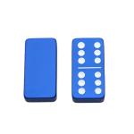 Double 6 Six Metal Domino Set With 28 Giant Aluminum Alloy Domino Blocks Laser
