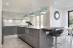 Modern Style YALIG Counter Tops Flat Pack High Gloss Luxury Plywood Kitchen