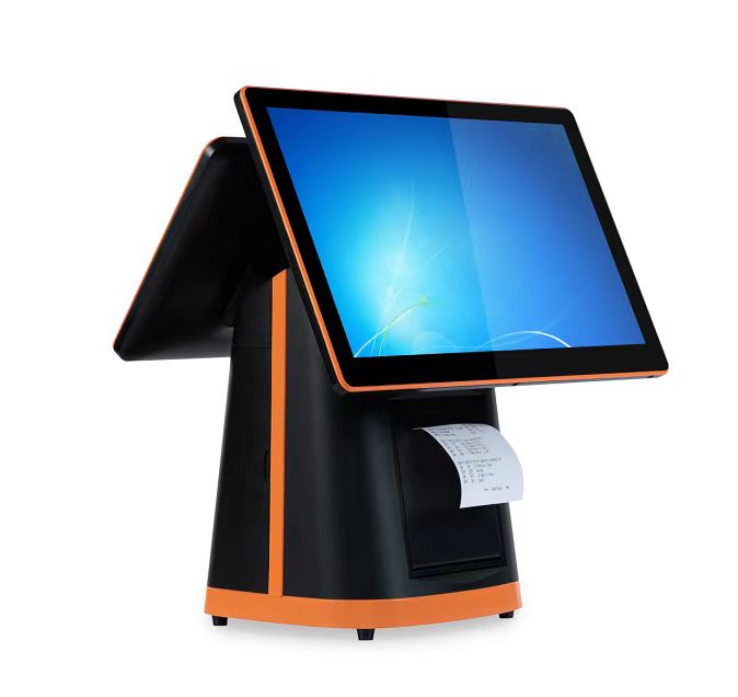 All In One Cash Register 15.6'' Main Display With 80MM Printer/Scanner Memory 4G DDR3