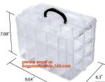 Adjustable Plastic Storage Box For Nail Art Design Decoration, Creative multi
