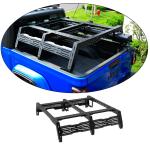 Black Powder Coated Truck Bed Rack For 4x4 Pick Up Trucks