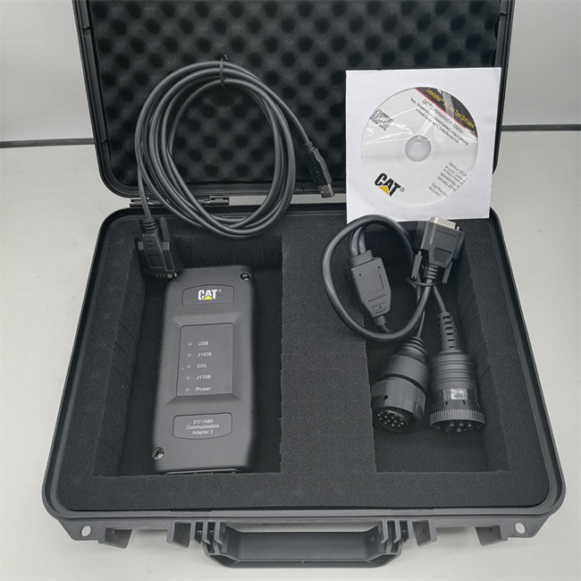 Excavator Communication Adapter III Truck Diagnostic Tool III 317-7485 ET3 Adapter III CAT 3