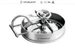 Elliptical Pressure Vessel Manhole Covers Stainless Steel SS304 SS316L 435mm