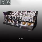 Corruged cardboard display showbox PDQ box for chips