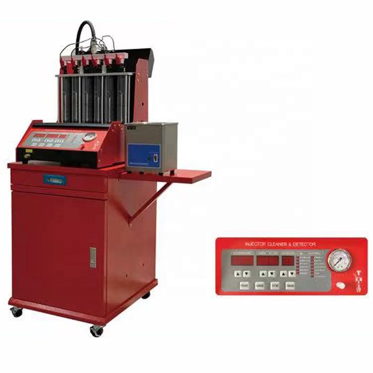 6 Cylinders Injector Tester And Cleaner With 600sec Injection Time And 250W Power