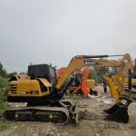 6 Ton Crawler Hydraulic Second Hand Mini Digger Sany SY60C Pro Excavator 0.25m3
