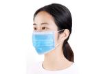 2 Ply 3 Ply Earloop Non Woven Disposable Medical Mask Surgical Using Blue Color