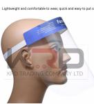 Resistant Spitting Anti-Fog Lens adjustable disposable medical face shield for