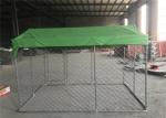 chain link fence dog kennel 2.23x3.0x1.83m