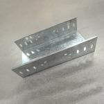 Strong Galvanised Steel Cable Tray For 30mm-500mm Side Rail Height Durable And