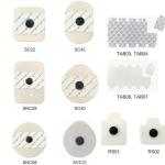Disposable Medical ECG Monitoring Electrodes Dual Tube For Hospital