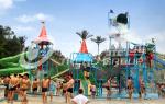 Outdoor Water Amusement Parks Custom Water Slides Combination For Hotel