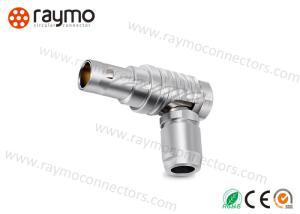 Wholesale 2 3 4 5 Pin Circular Push Pull Connectors , Cable Elbow Connector Military Aviation from china suppliers