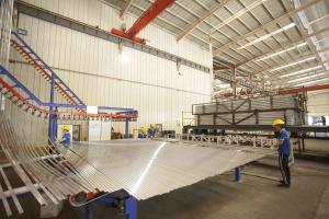 Wholesale 380V Vertical Powder Coating Line 5000 Tons For Baking Water For Aluminium Profiles from china suppliers