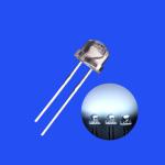 0.5W 5mm 7000-9000K White Color 12-13 LM Strawhat Shape Transparent Lens 120deg