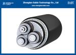 MV 33KV AL XLPE SWA PE 3x300SQMM Steel Wire Armoured Power Cable