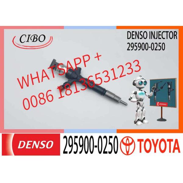 Diesel Fuel Common Rail Injector 23670-30440 23670-39435 295900-0200 295900-0250 For Toyota Hiace Dyna 1KD-FTV